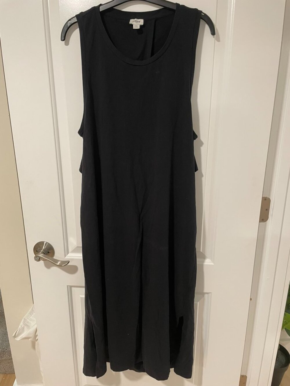 JCrew Factory tie-back knit midi dress